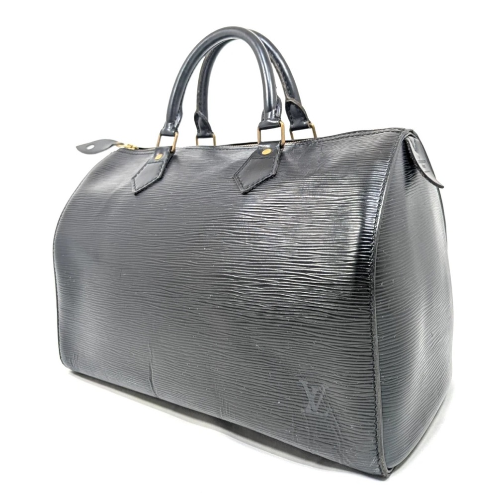 Louis Vuitton Epi Leather Black Duffel Bag